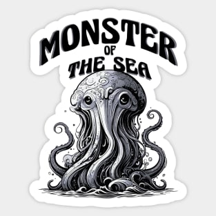 Monsters of the sea Sticker